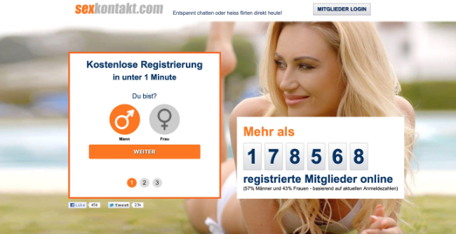 Sexkontakt.com schnelle Sexdates